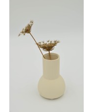 Keramik Vase "Alma" creme