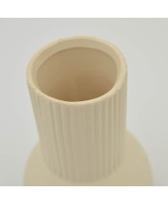 Keramik Vase "Alma" creme